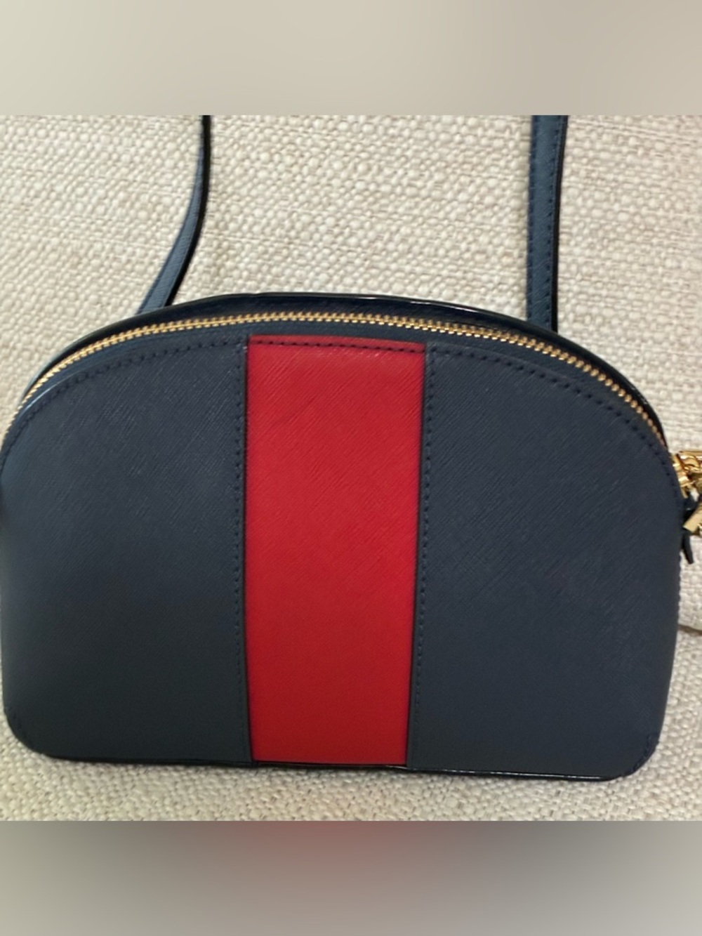 Kate Spade New York
Cameron Street Racing Stripe Hilli 
Crossbdy Bag Leather - Picture 5 of 12
